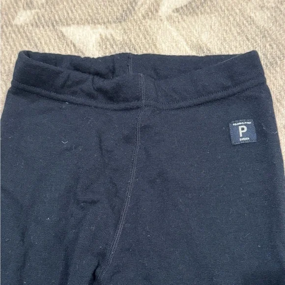 Polarn O. Pyret Navy Marino Wool Long Underwear Set - Picture 3 of 8